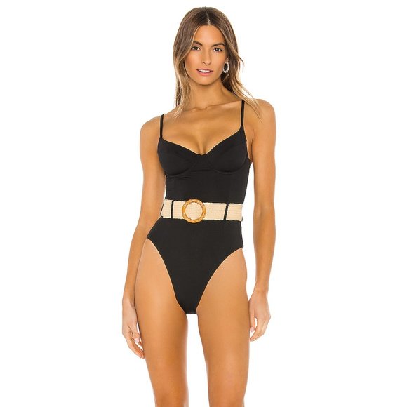 WeWoreWhat Other - WeWoreWhat Danielle One Piece in Black NWT